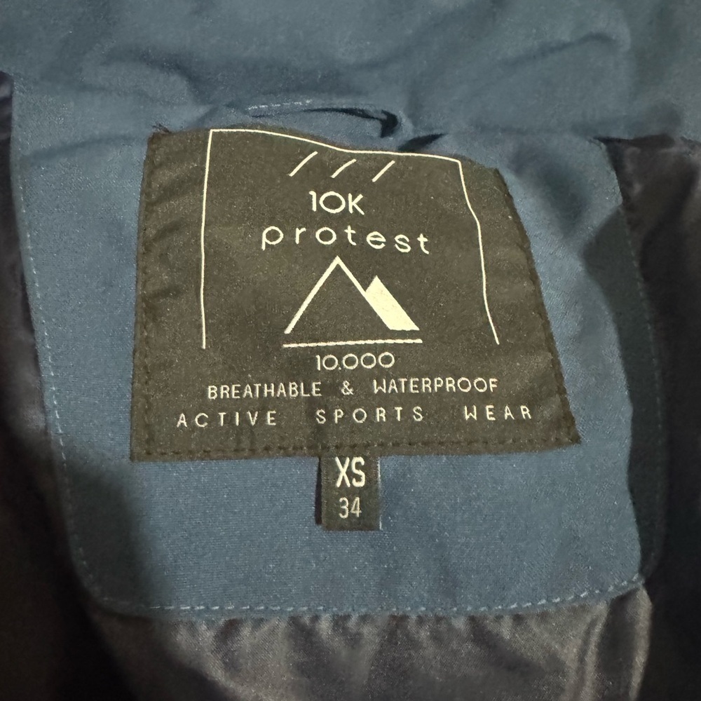 Protest Colorblock Ski Jacket | Navy | XS - Picture 7 of 7